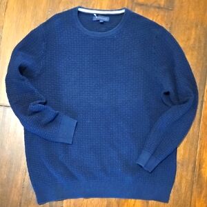 Denver Hayes Men's Navy Cotton Sweater 2XL